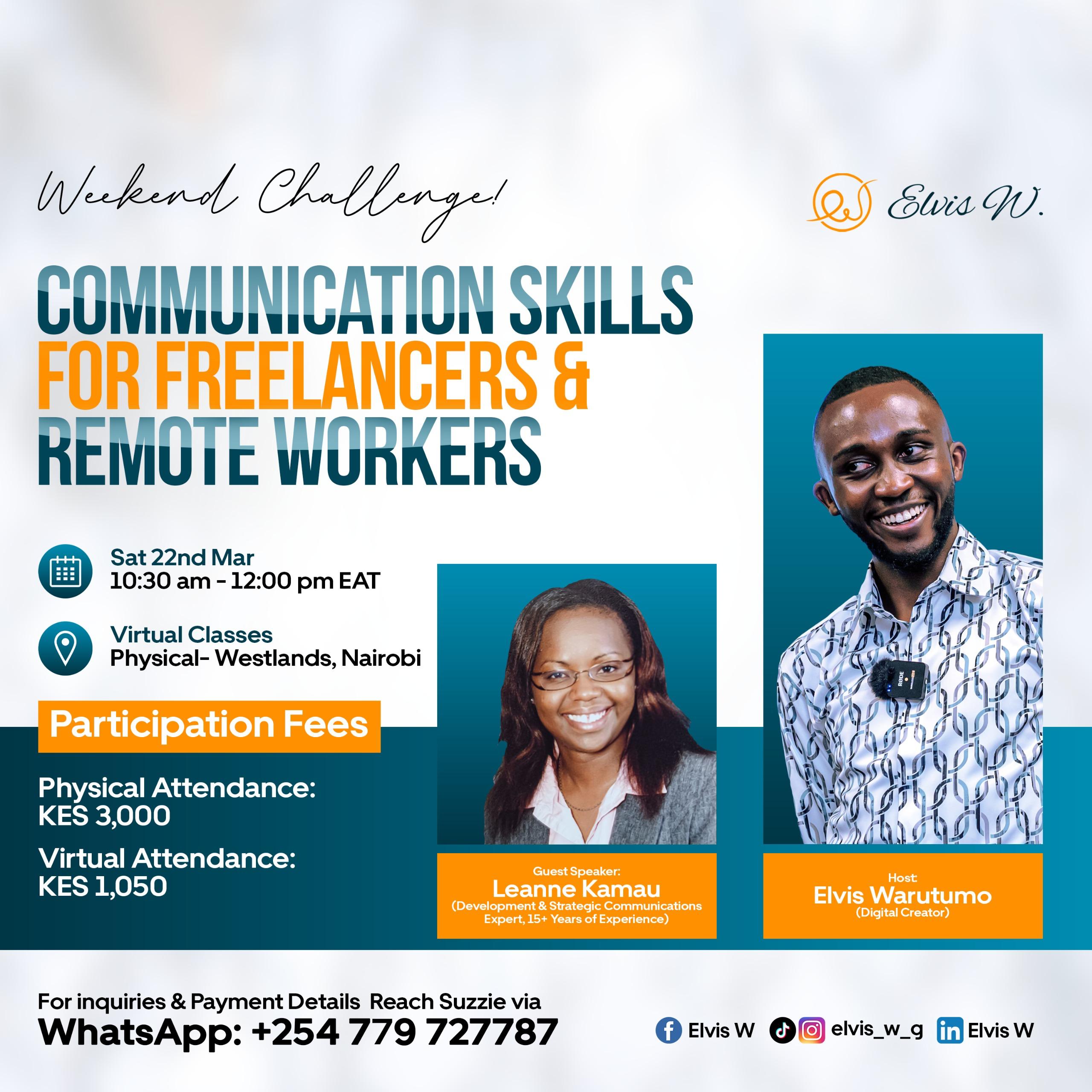 Communication Skills for Freelancers and Remote Workers