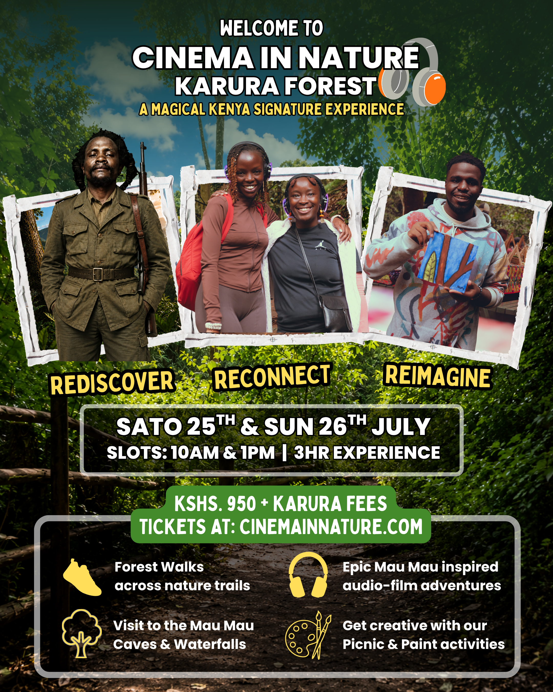Cinema in Nature -  A Magical Kenya Signature Experience