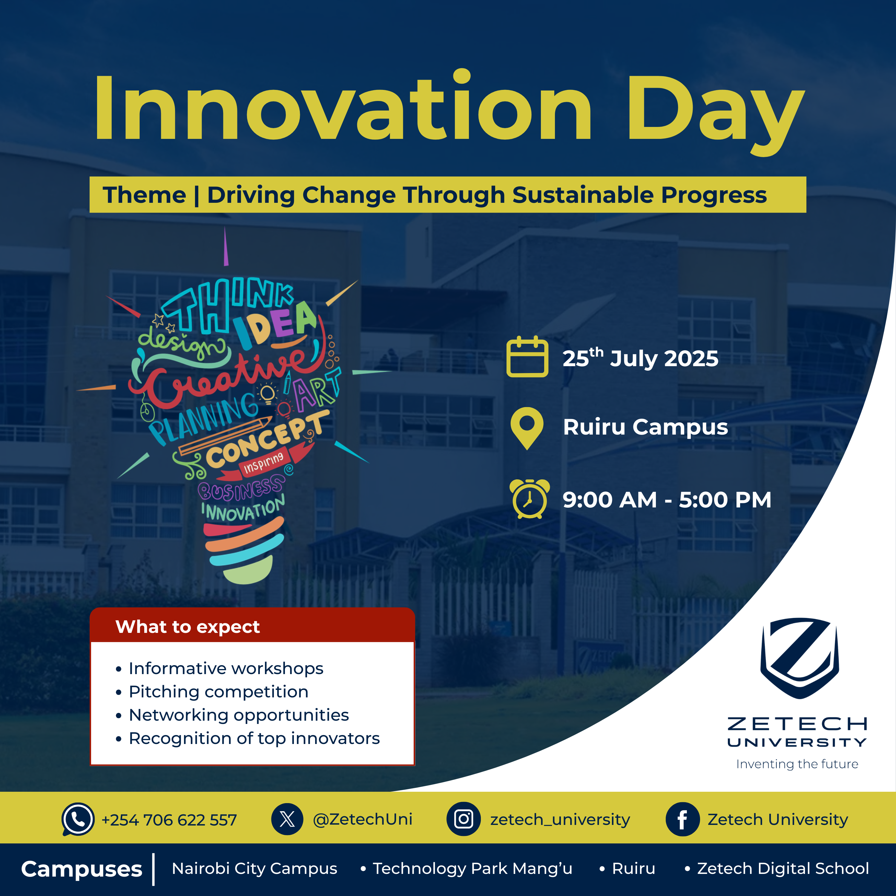 Zetech University Innovation Day