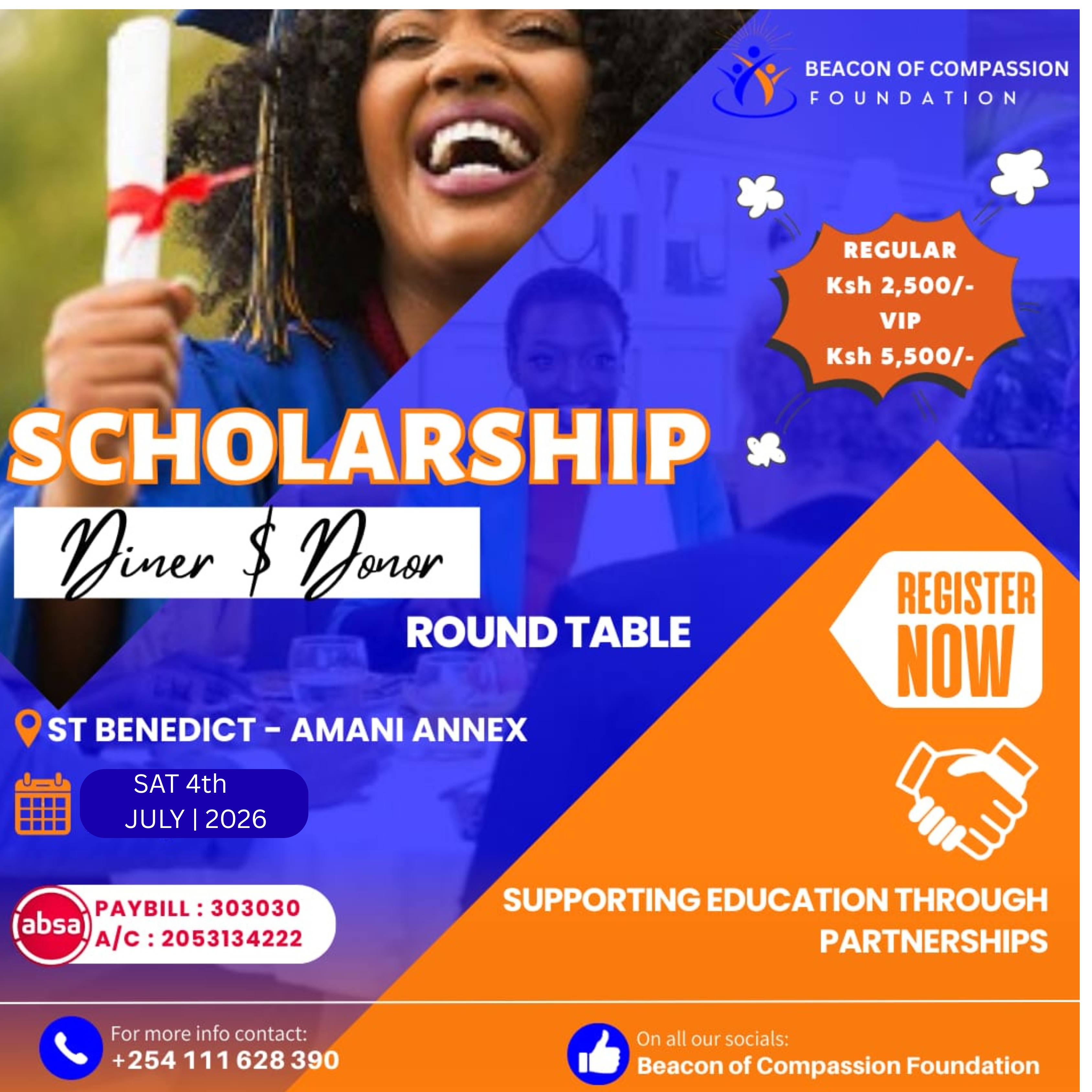 Light the Future: Scholarship Fundraising Dinner